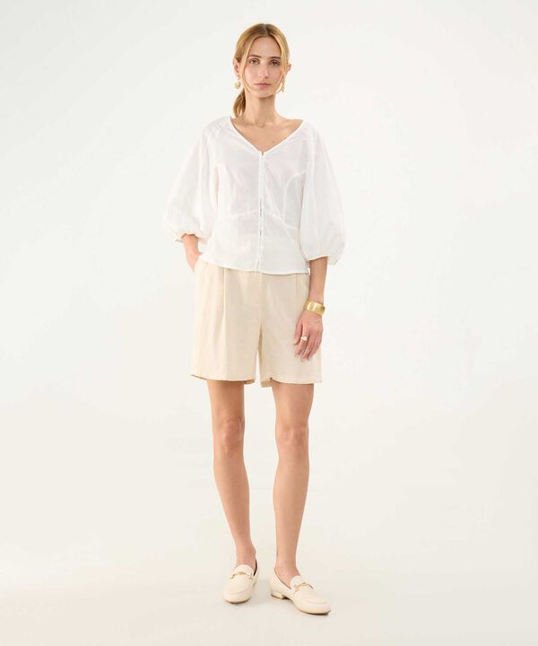Short en Efecto Lino image number null
