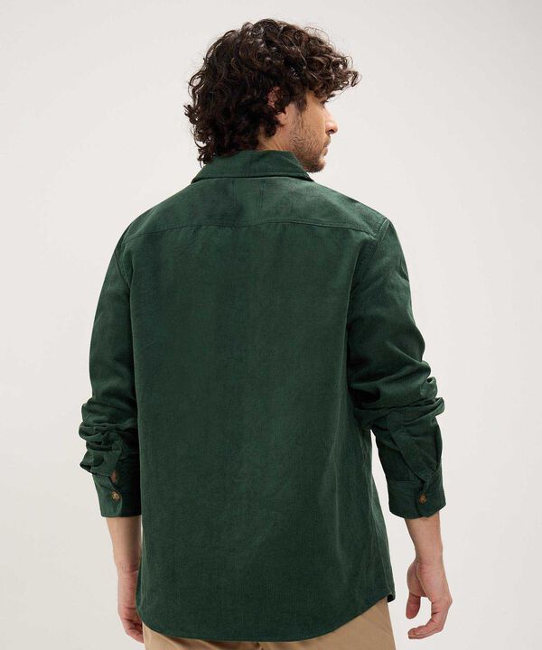 Sobrecamisa en Pana