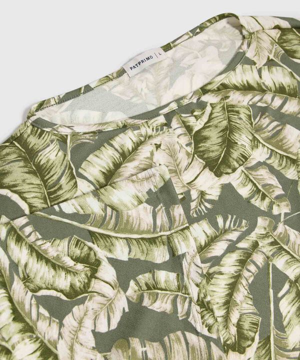Camiseta Manga 3/4 Estampada  image number null