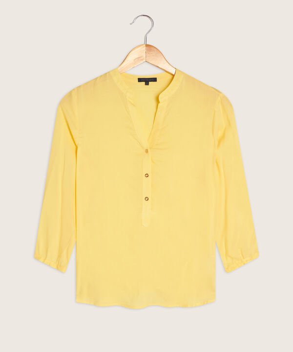 Blusa Manga 3/4 Unicolor