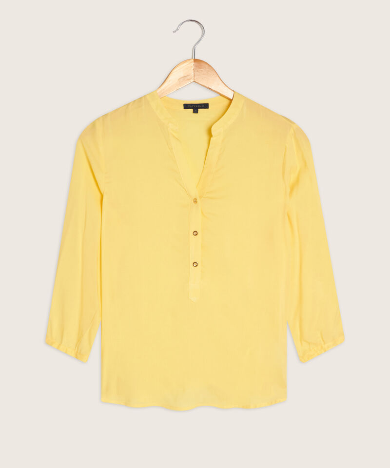 Blusa Manga 3/4 Unicolor