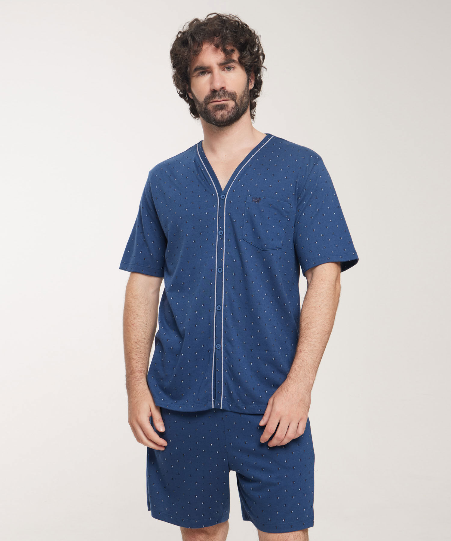 Pijamas cortas para hombre sale