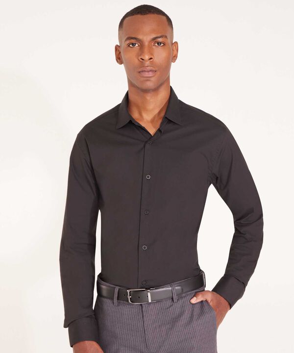 Camisa Corbatera Manga Larga image number null