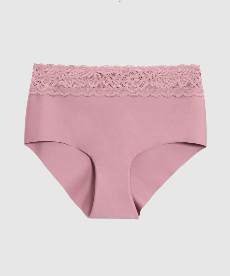 Pack X2 Panty Mujer Con Detalle De Encaje