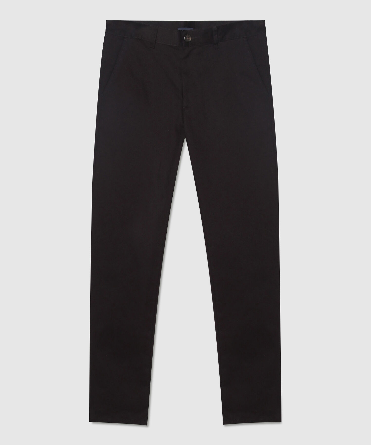 Pantalón Moda Unicolor Con Pretina Recta