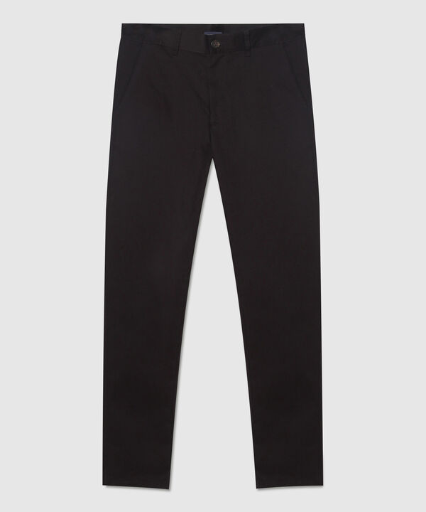 Pantalón Moda Unicolor Con Pretina Recta