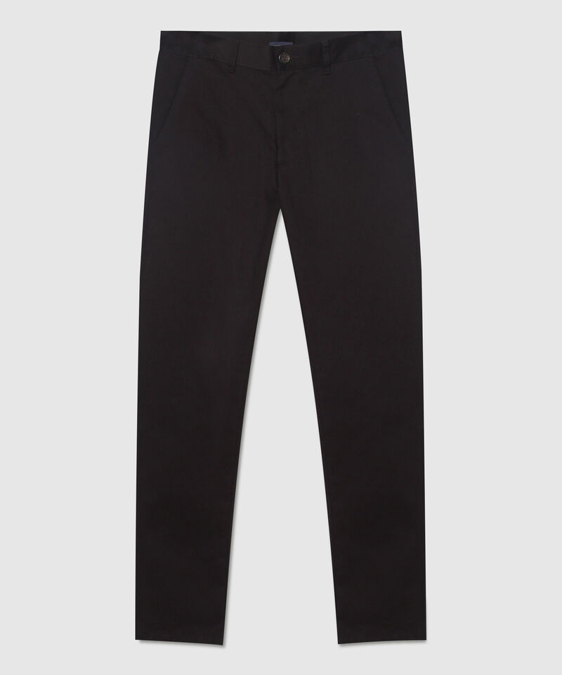 Pantalón Moda Unicolor Con Pretina Recta