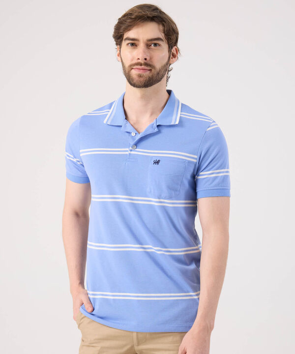 Polo A Rayas Con Bolsillo  image number null