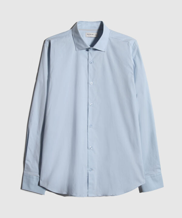 Camisa Corbatera Manga Larga
