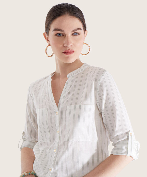 Blusa Manga Larga  Estampada