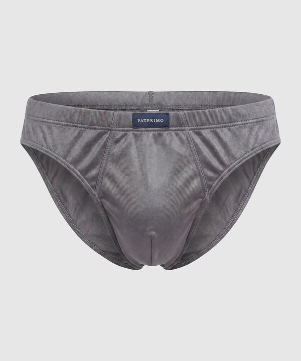 Calzoncillo Unicolor De Malla Para Hombre