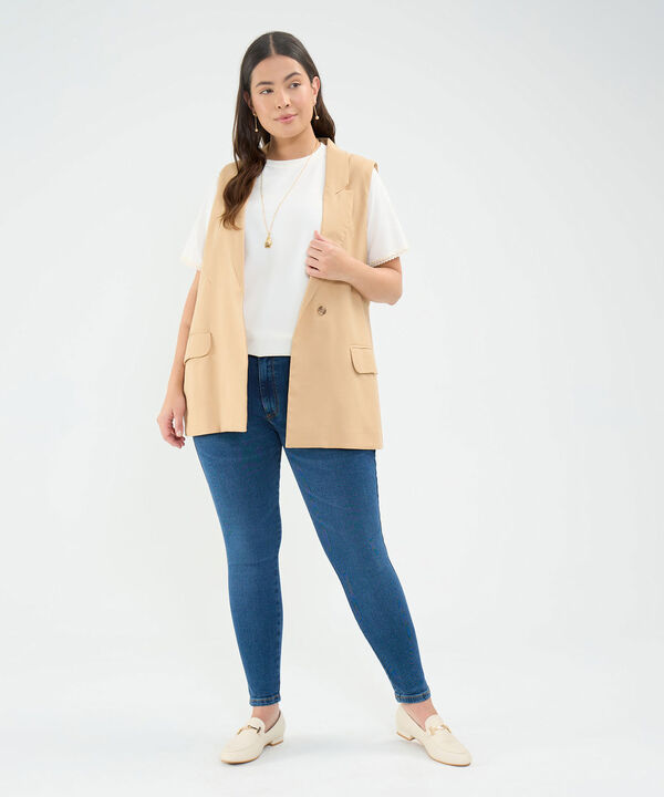 Jeans Push Up Tono Medio image number null