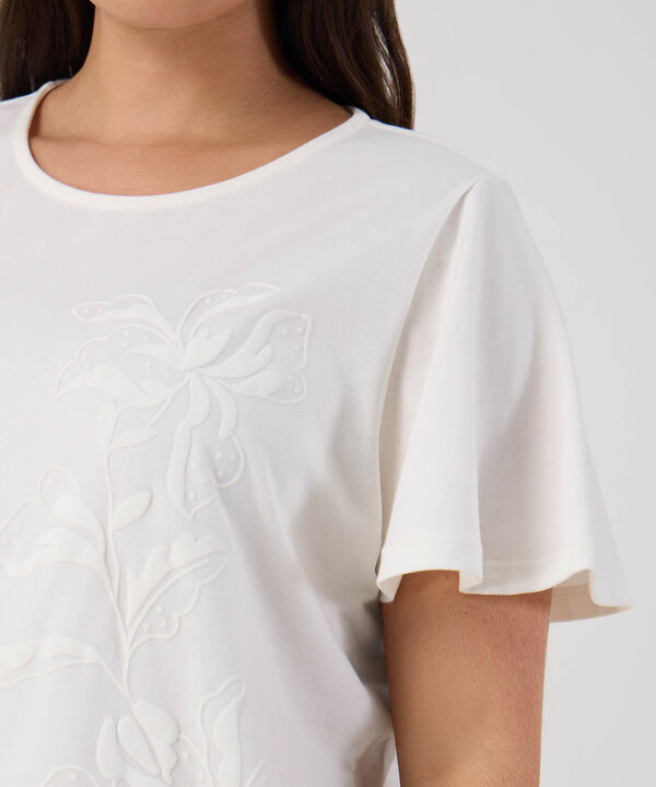 Camiseta Screen En Contraste Para Mujer image number null