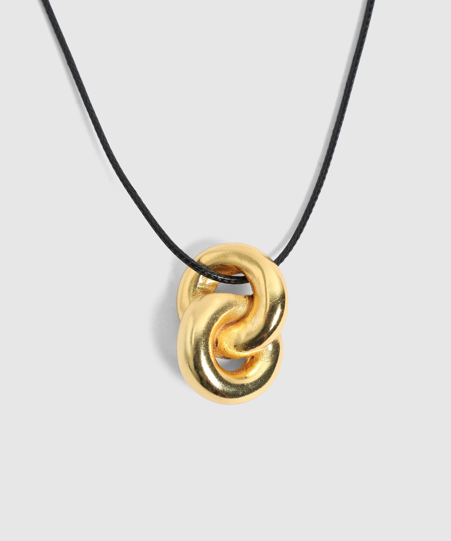 Set De Collar Y Aretes Nudos Mujer