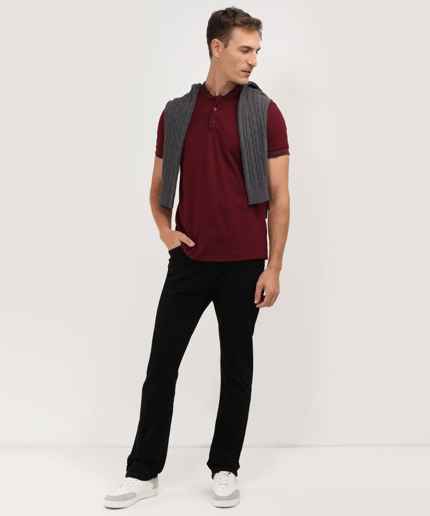 Polo Cuello Mao
