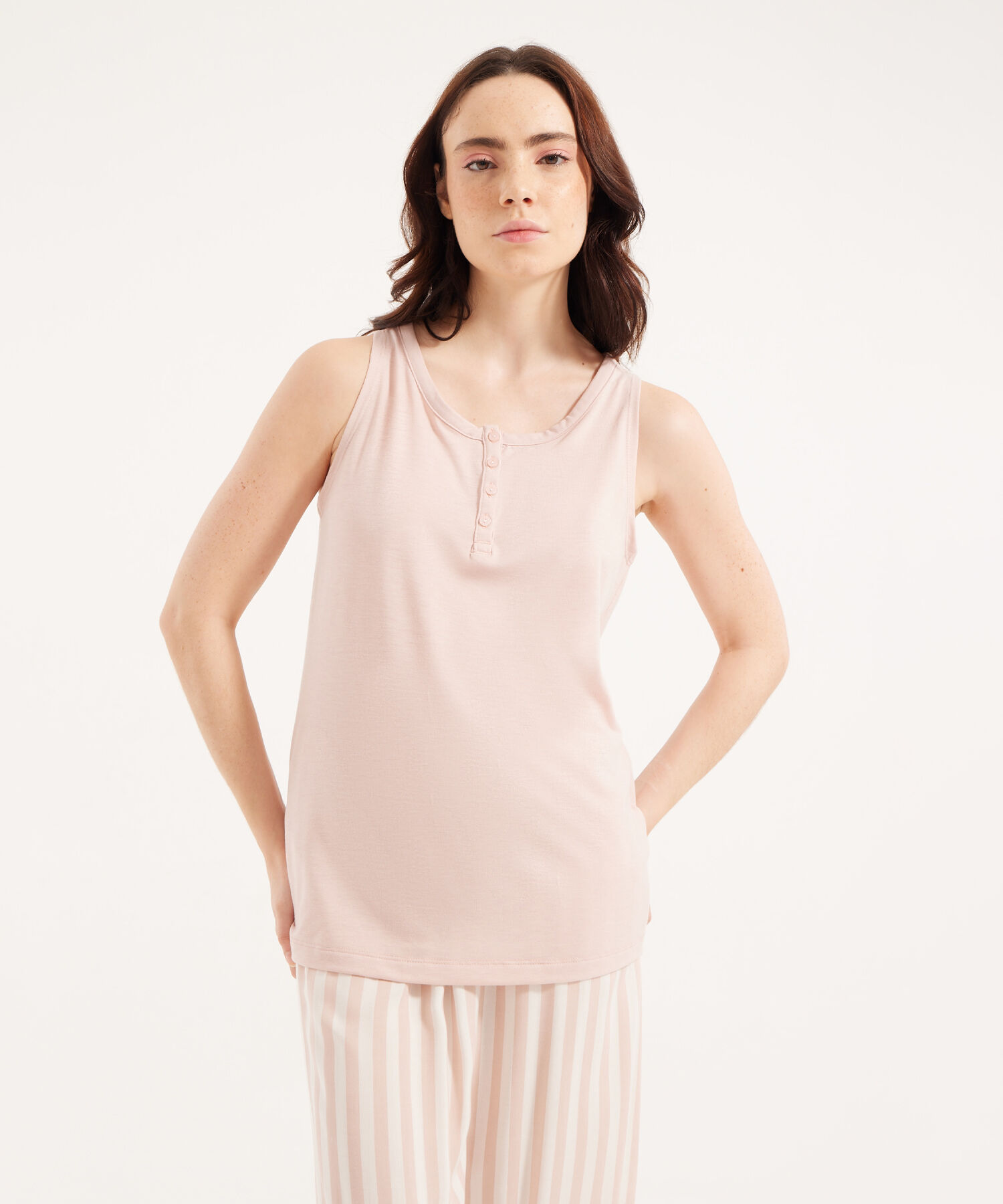 Conjunto de Pijama a Rayas