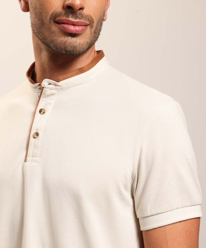 Polo Cuello Neru Slim Fit para Hombre