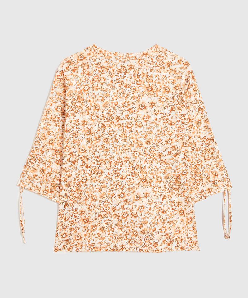Camiseta Manga ¾ Estampada