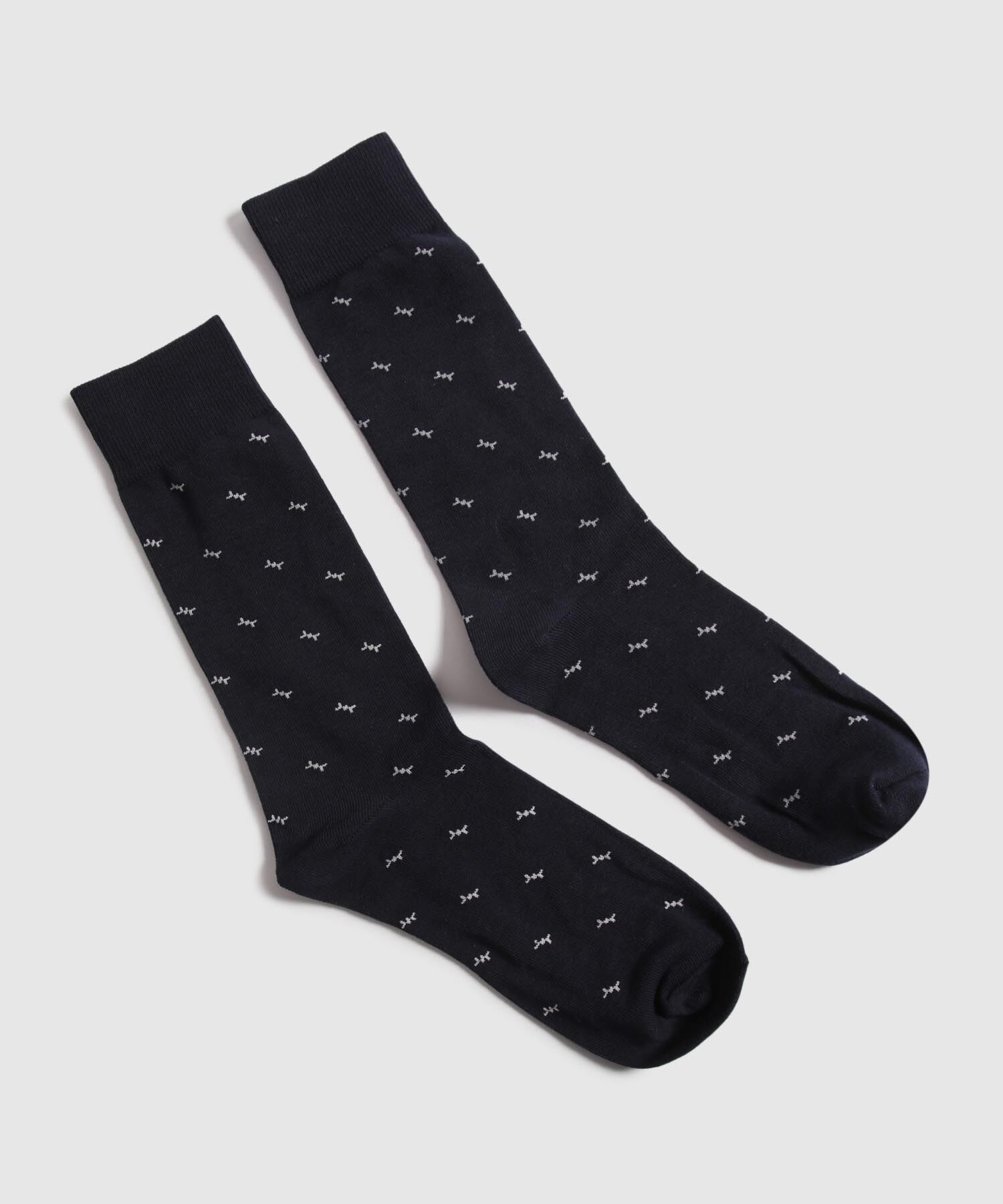 Medias Largas Estampado de Rombos