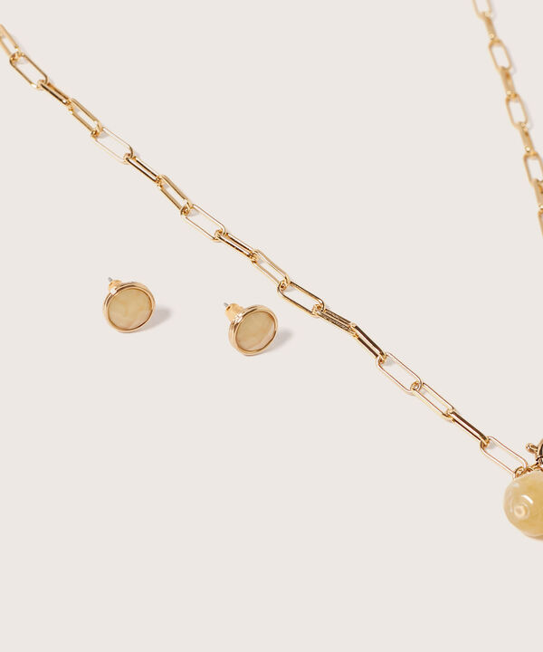 Set De Accesorios, Collar Y Aretes