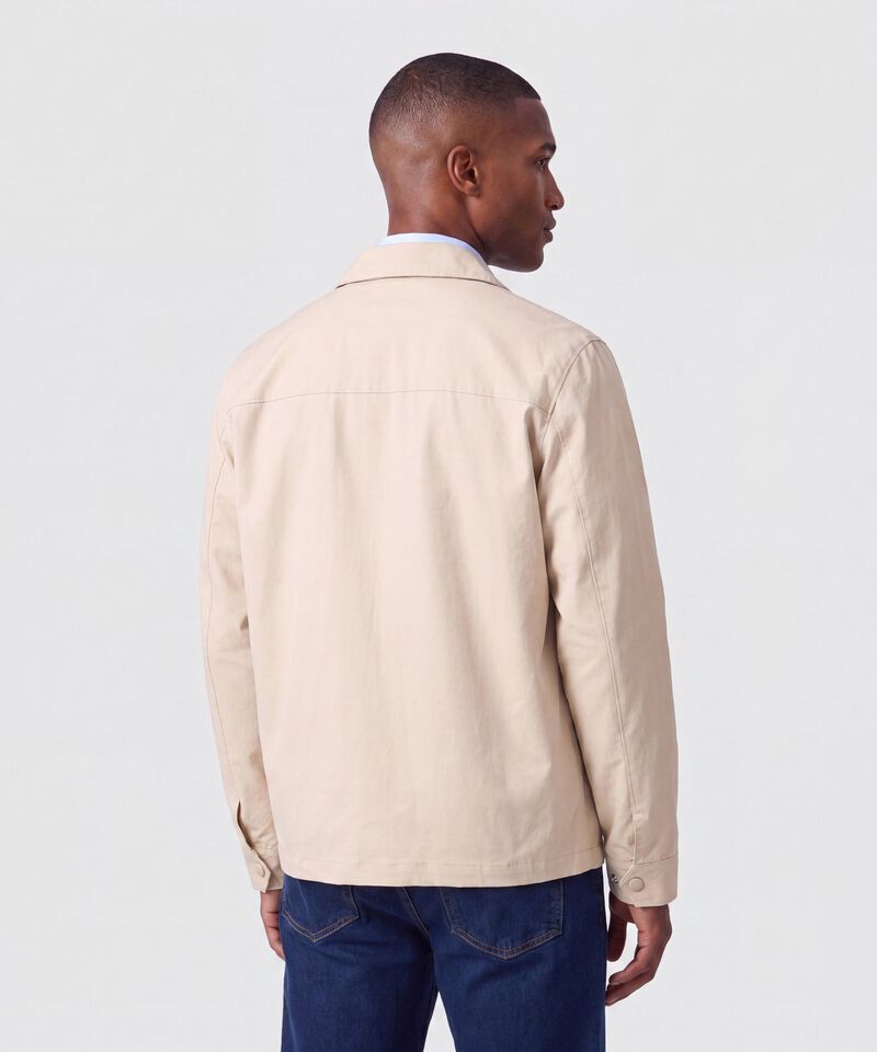 Chaqueta Unicolor Para Hombre