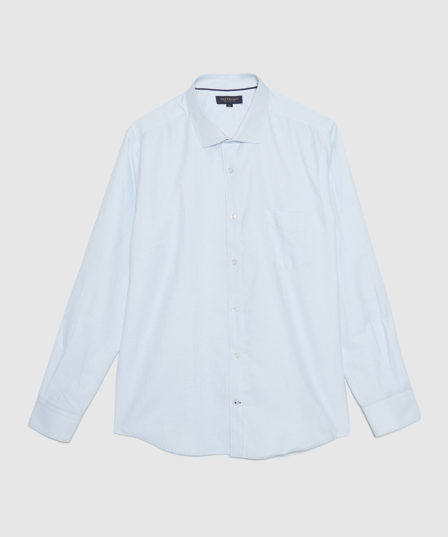 Camisa Manga Larga Cuello Italiano Compra ahora Patprimo