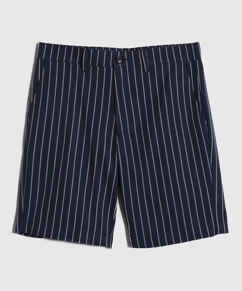 Bermuda Estampada Y Teñido En Prenda