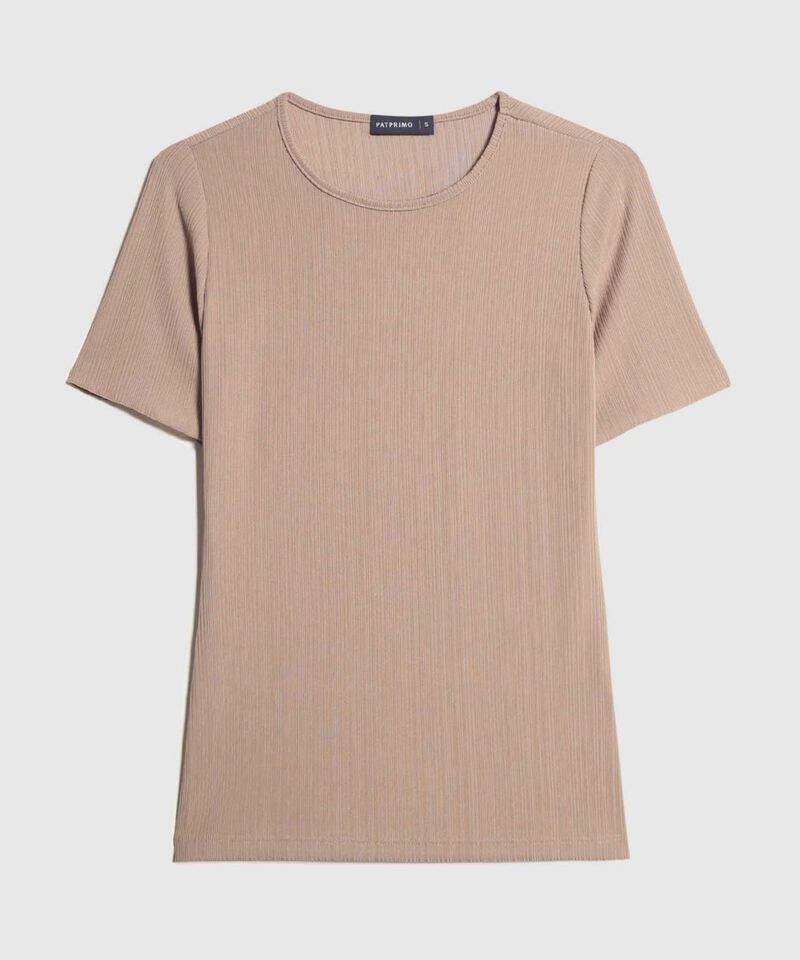 Camiseta Acanalada
