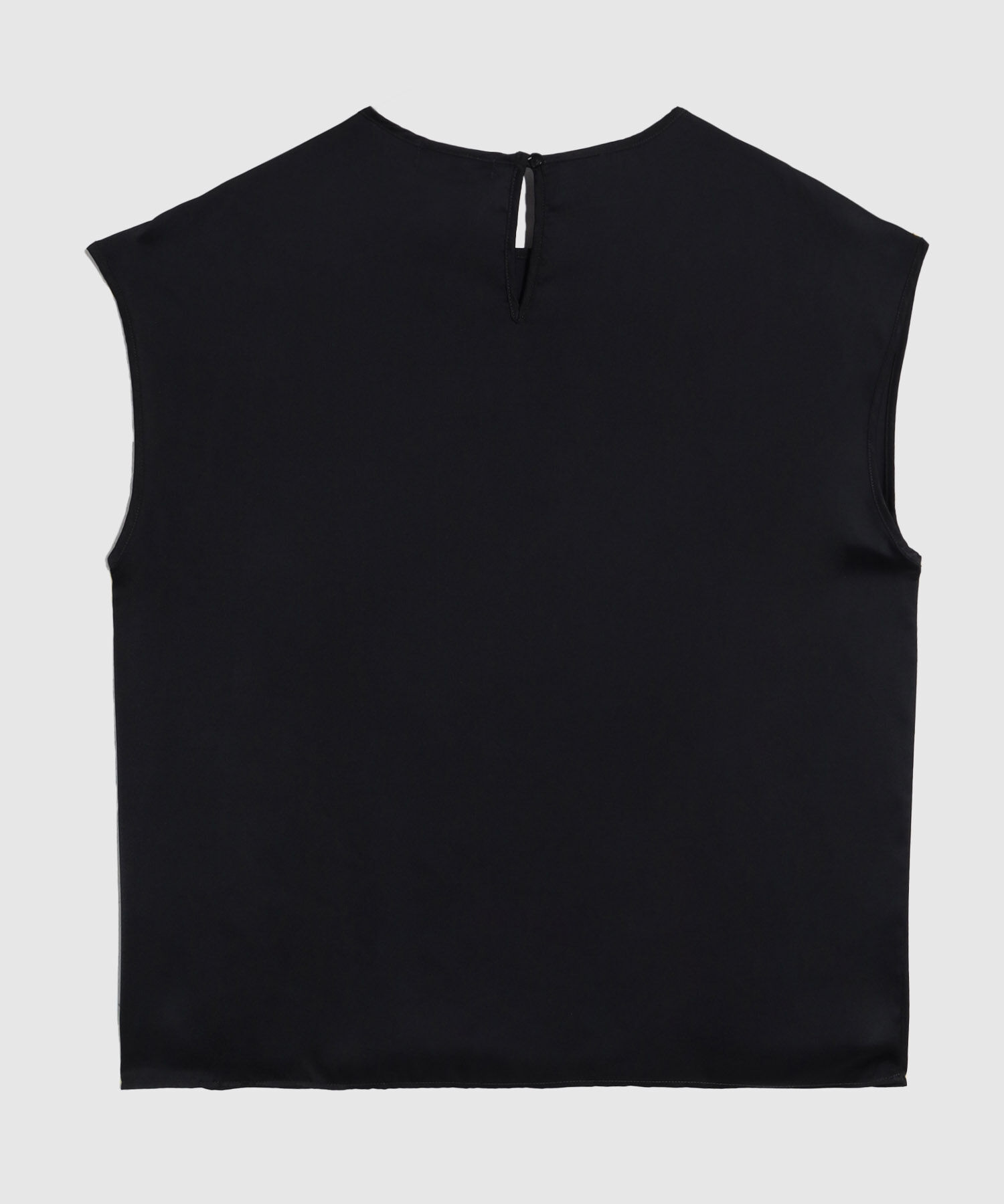 Blusa sin Manga con Abertura de Gota Para Mujer Curvy