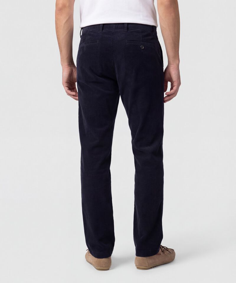 Pantalon Unicolor En Pana