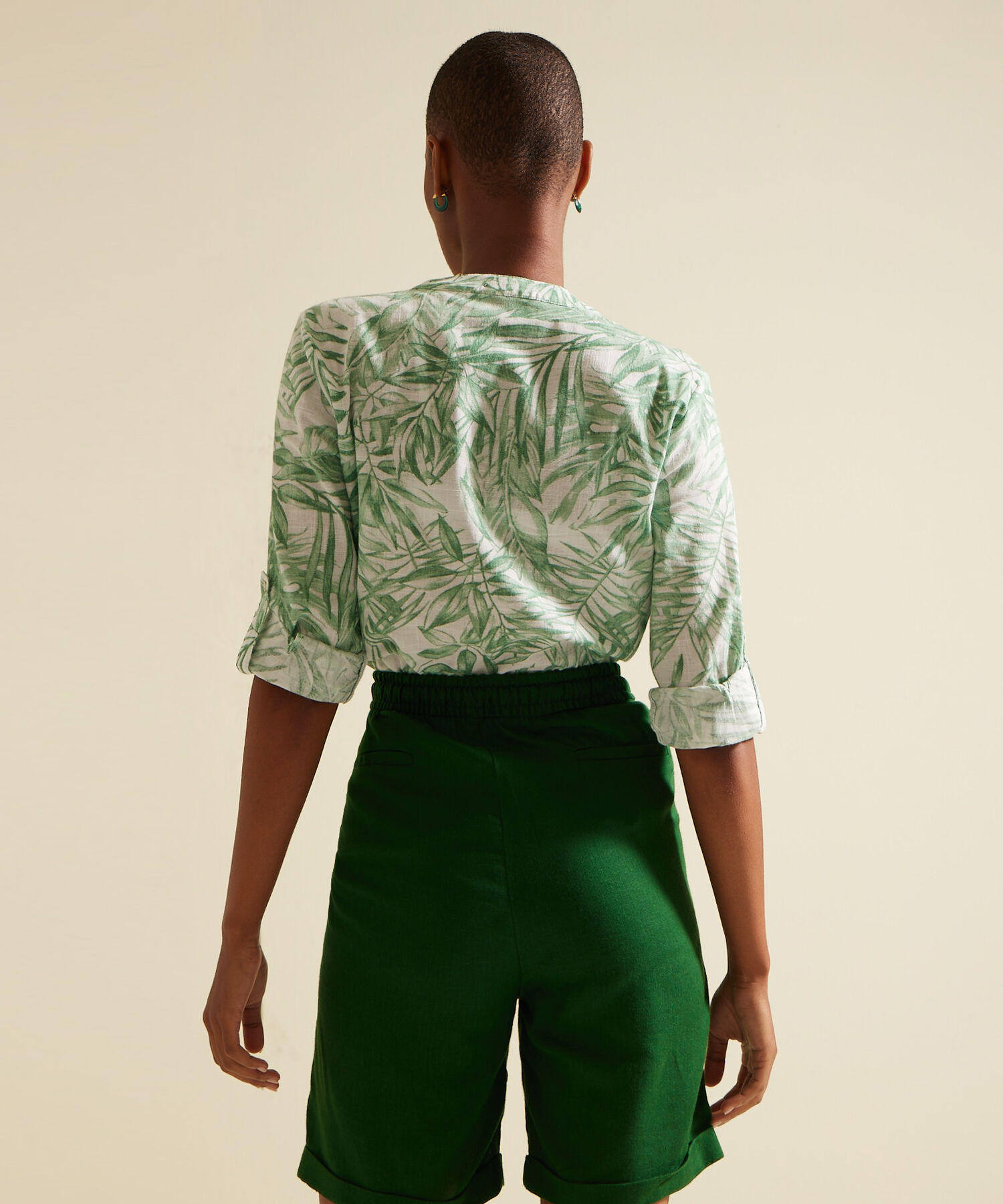 Blusa Manga Larga  Estampada