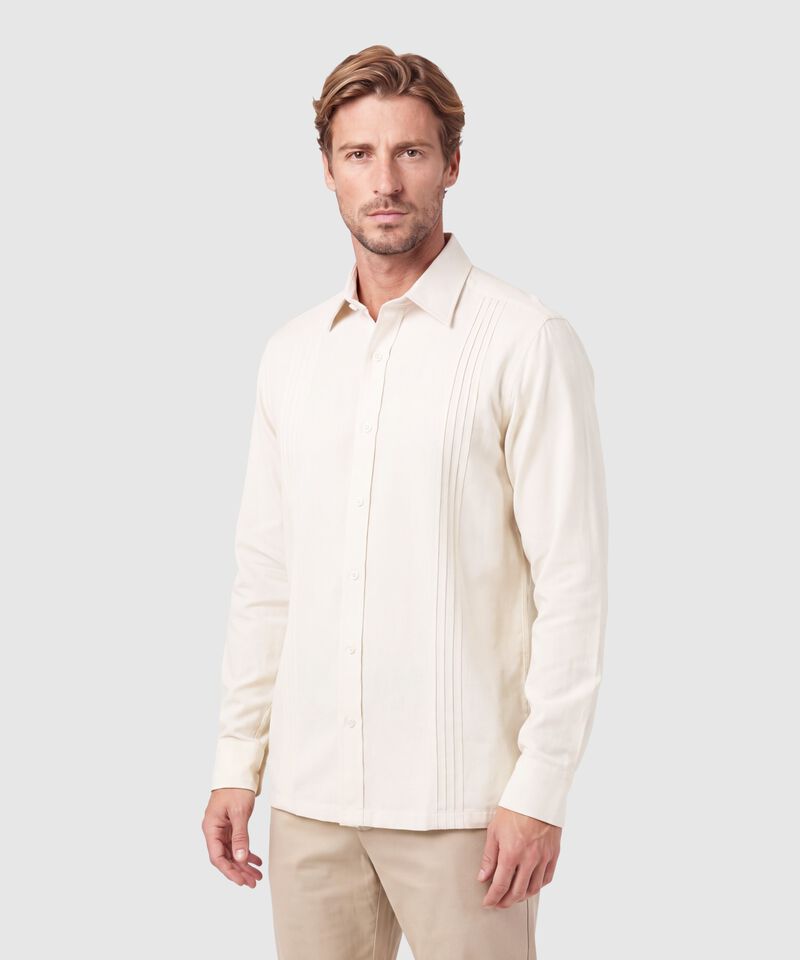Camisa Tipo Guayabera Para Hombre