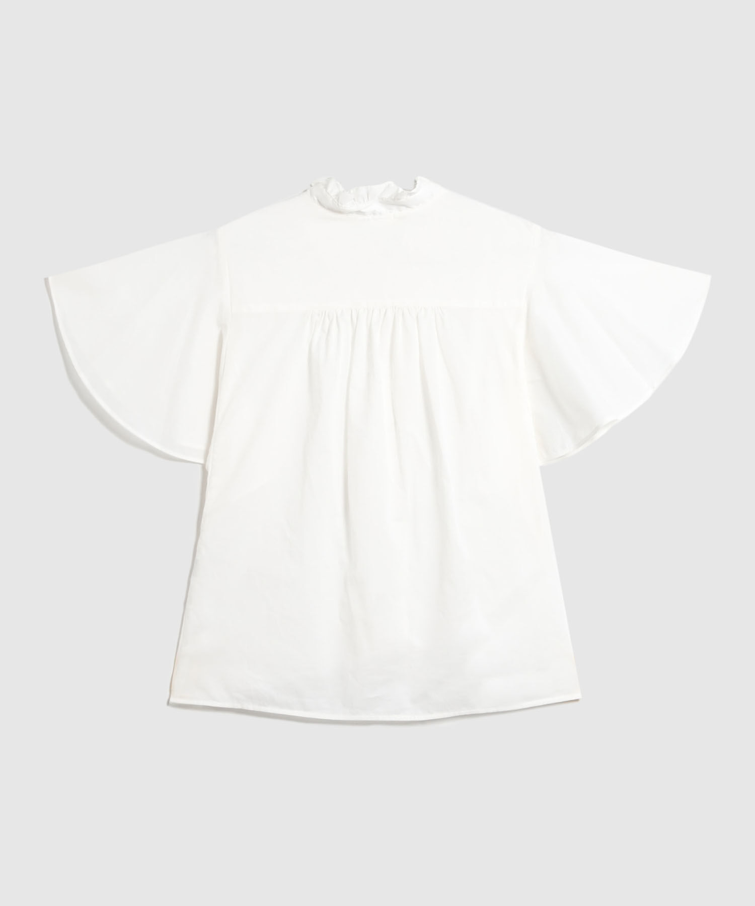 Blusa Unicolor Manga Corta 