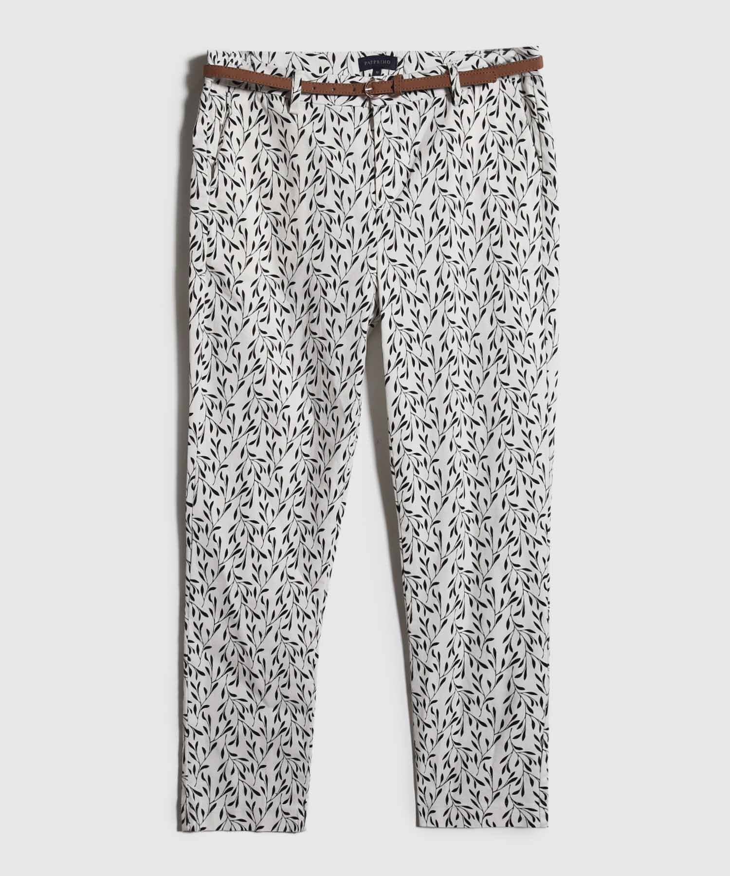 Pantalón Chino Estampado