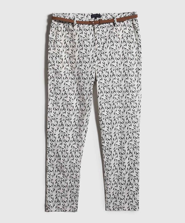 Pantalón Chino Estampado
