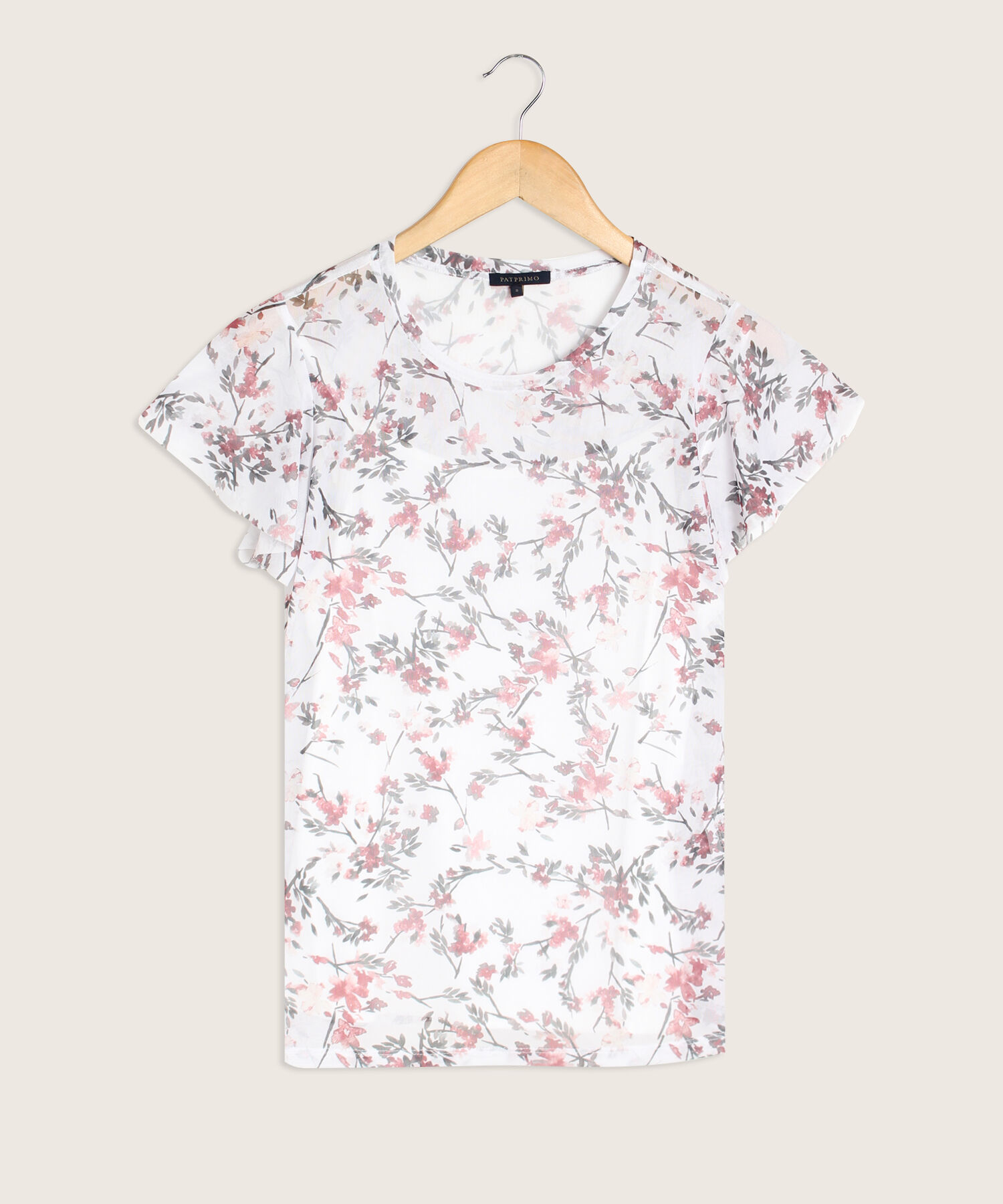 Camiseta Estampada Con Top Interno