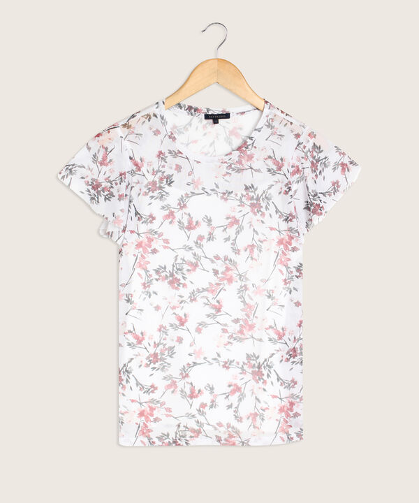 Camiseta Estampada Con Top Interno
