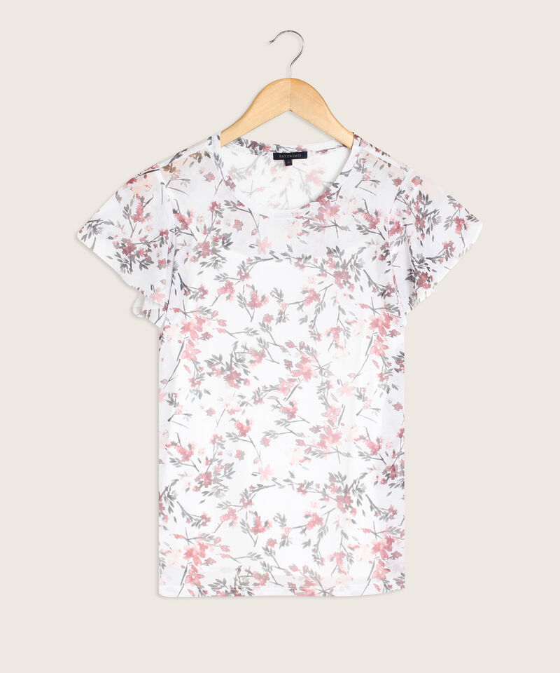 Camiseta Estampada Con Top Interno