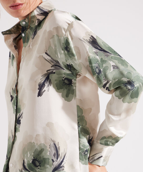 Camisa Estampada  Manga Larga image number null