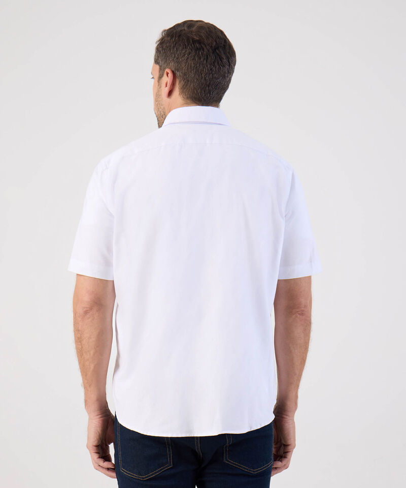 Camisa Cl&aacute;sica De Manga Corta Para Hombre