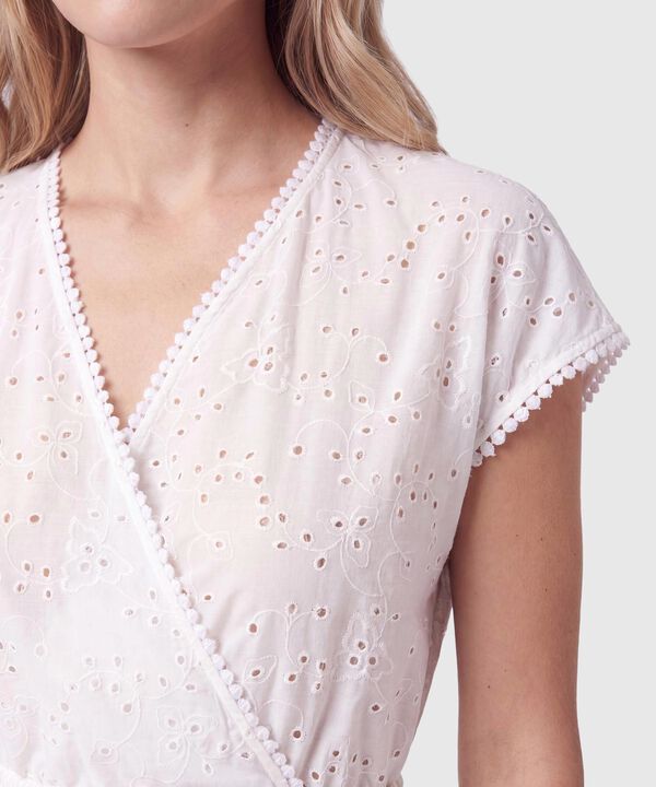 Vestido Midi Cruzado Para Mujer