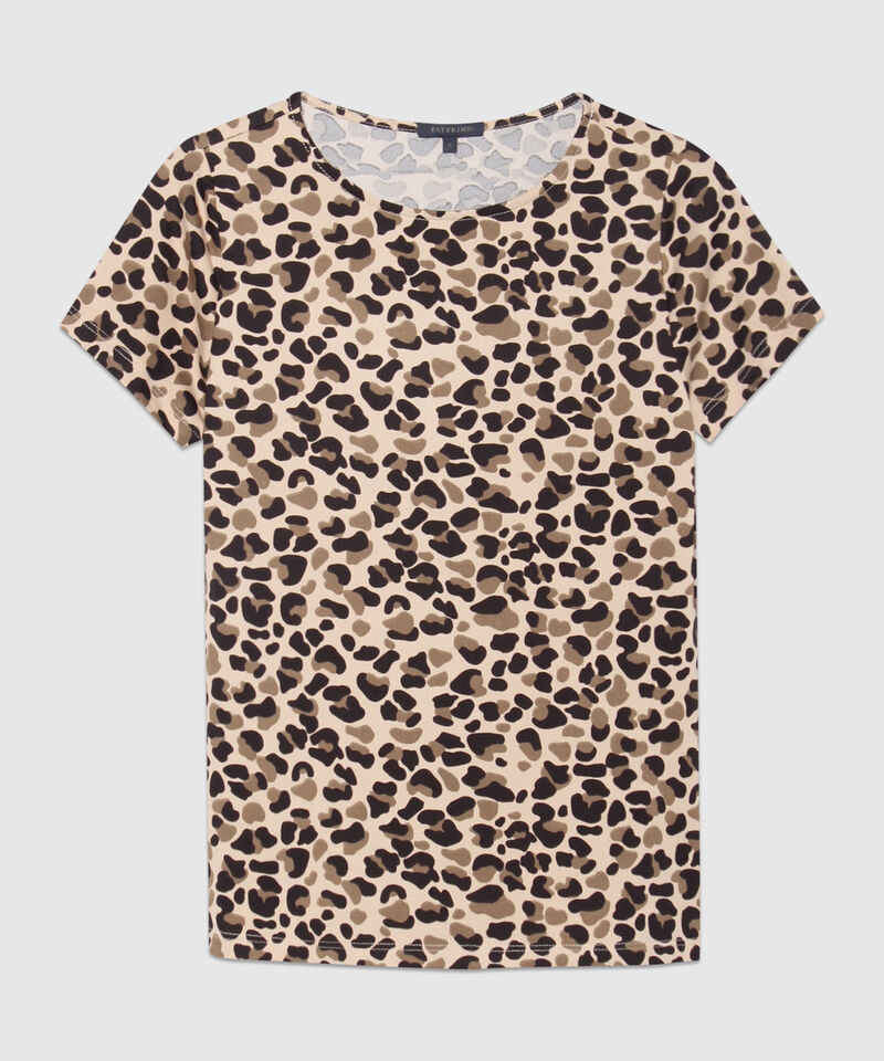 Camiseta Manga Corta con Estampado