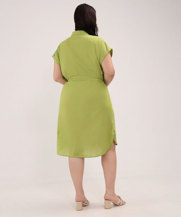 Vestido Unicolor