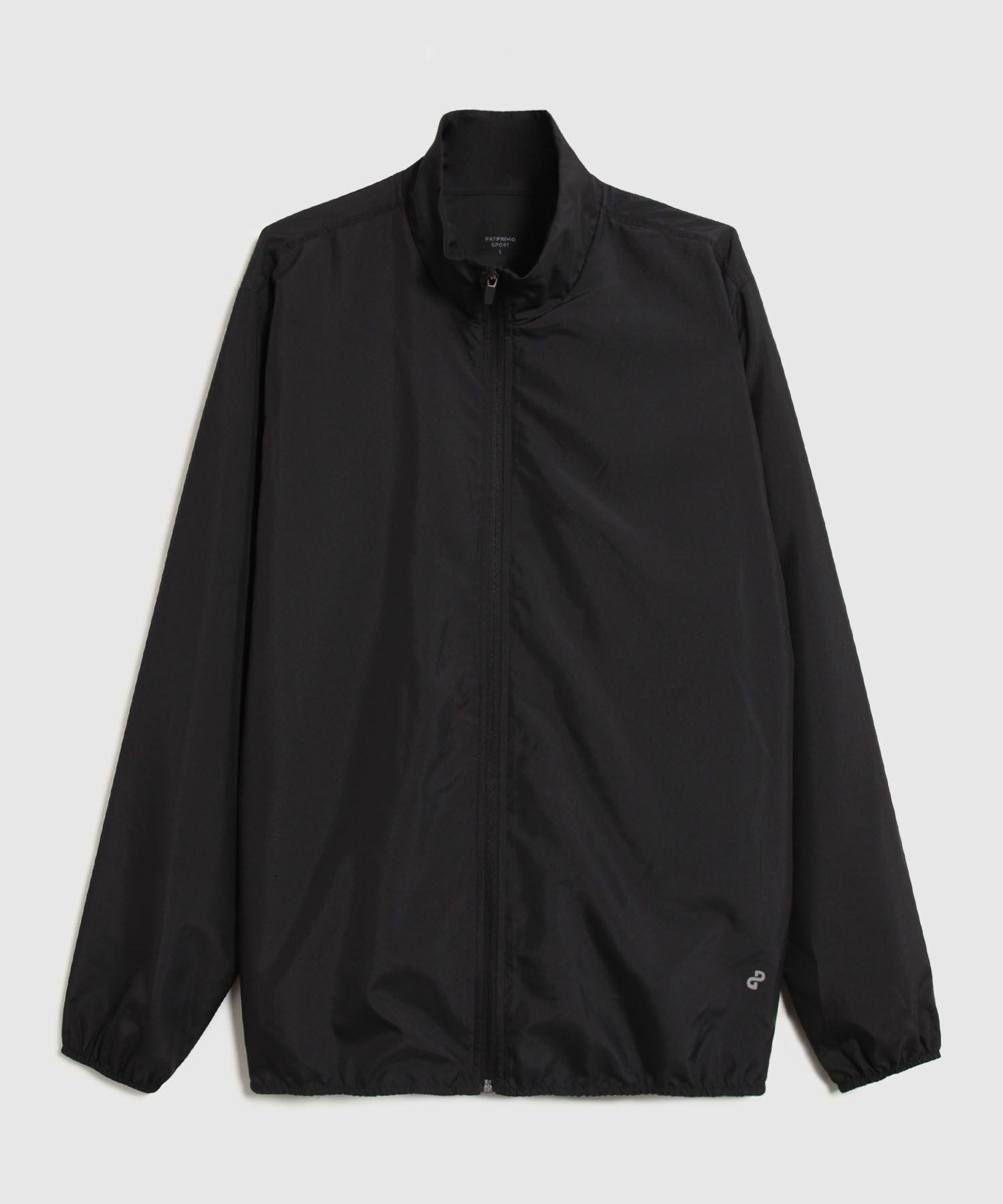Chaqueta Unicolor Tipo Rompe Vientos 