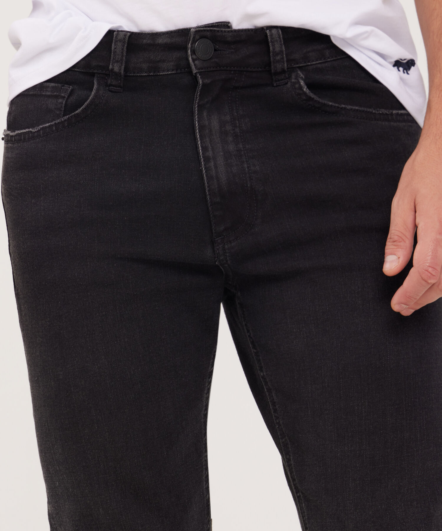 Jean Slim Tono Gris Oscuro