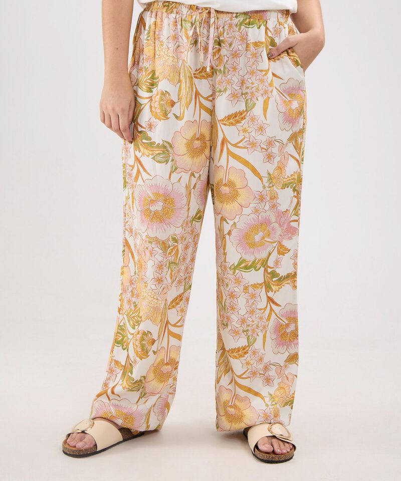 Pantalon Estampado Fluido