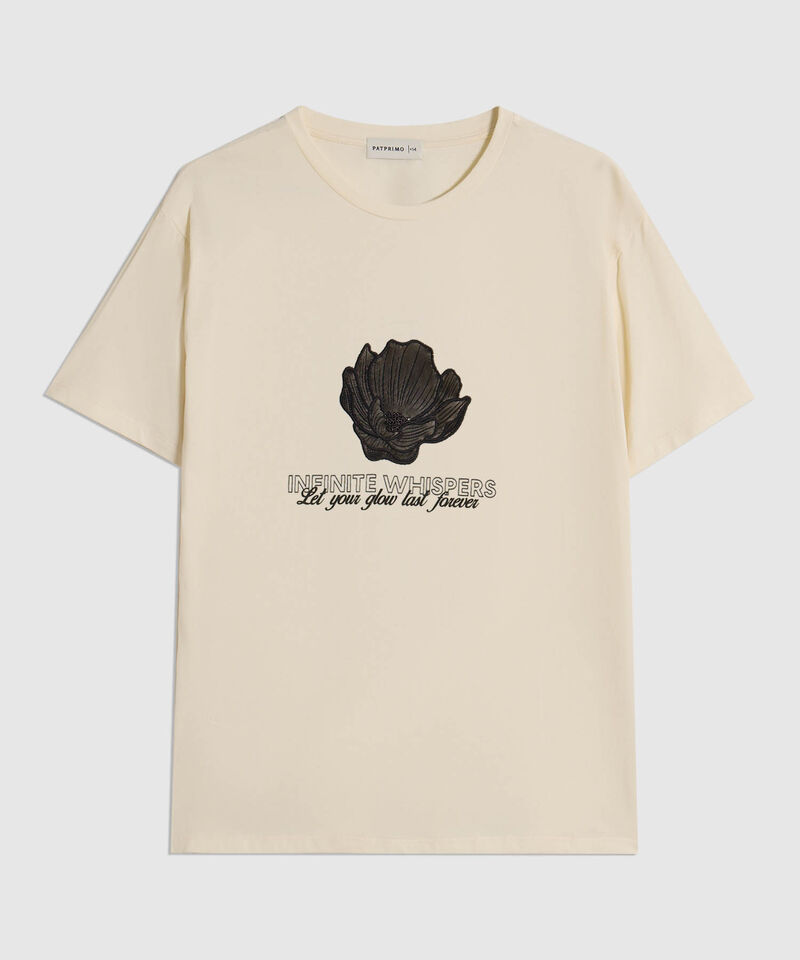 Camiseta Texturizada Manga Corta Para Mujer Curvy