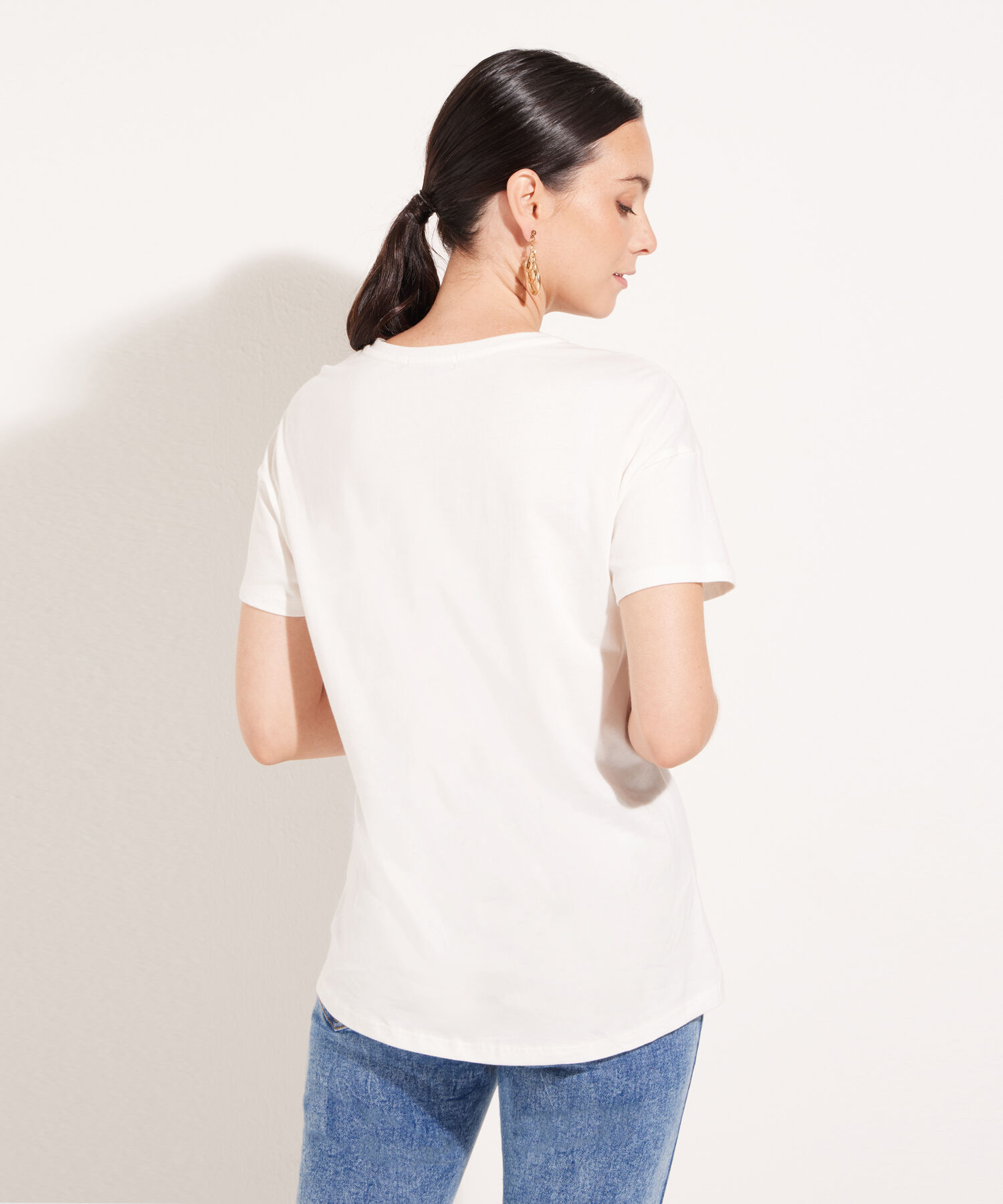 Camiseta Manga Corta Rodada Con Sublimación Sobrepuesta