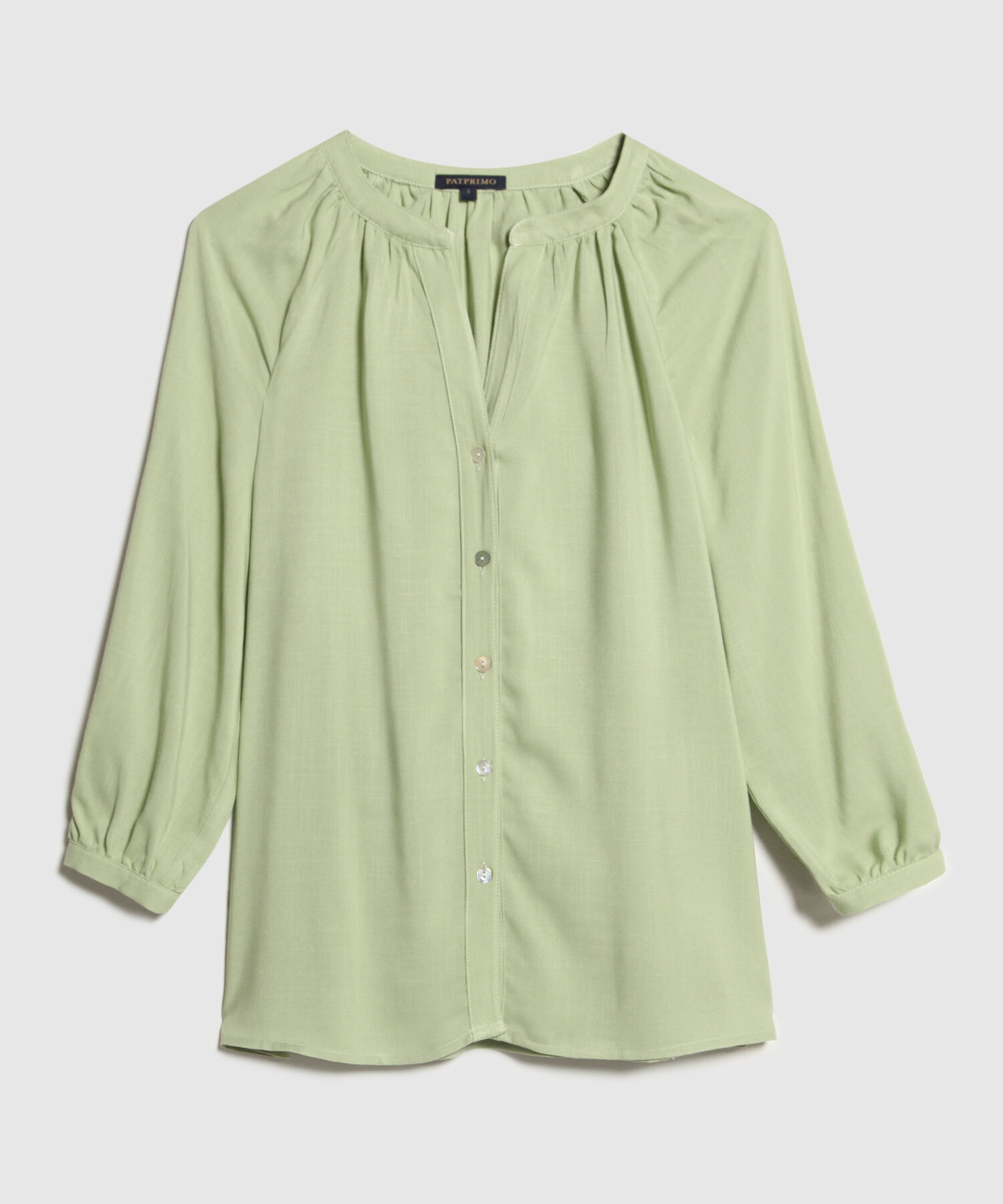 Blusa Manga 3/4 Cuello Neru Unicolor
