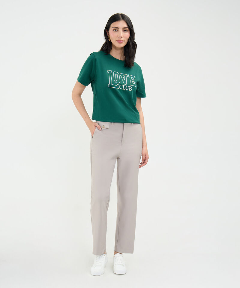 Camiseta Manga Corta Estampada